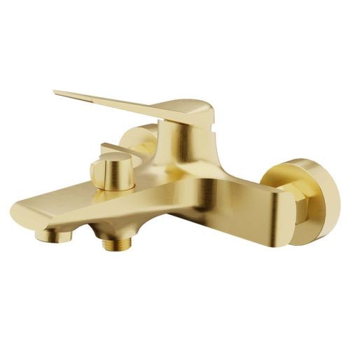 смеситель для ванны  ESKO Shanghai короткий латунь золото