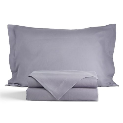 постельное белье 2сп PICASSA Basic Collection сатин 2 нав.50х70см лавандовое, арт.Basic2лсер