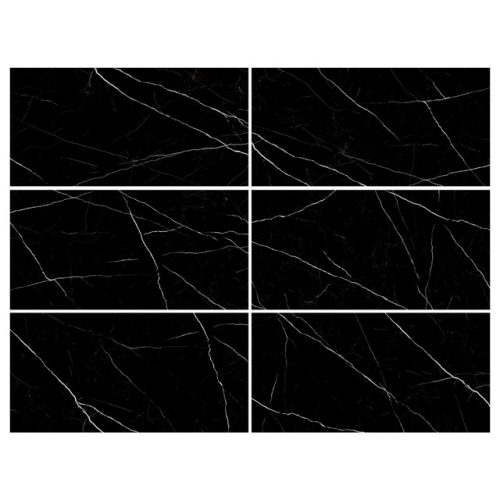 керамогранит LCM Twinstone Black 60х120 суперполированный чёрный