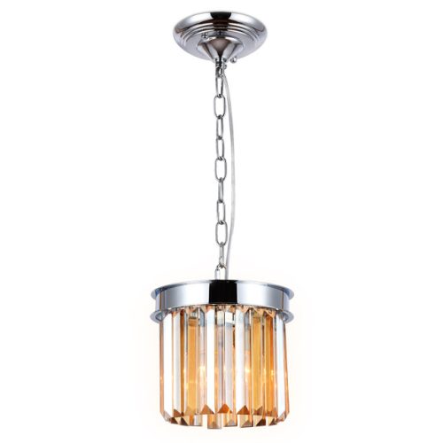 светильник подвесной AMBRELLA LIGHT Традиционный E14 40Вт хром/янтарь