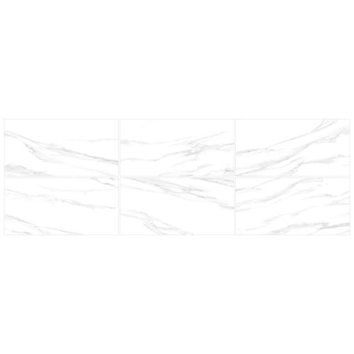 керамогранит LCM Statuario Silver 60х120 полированный серый