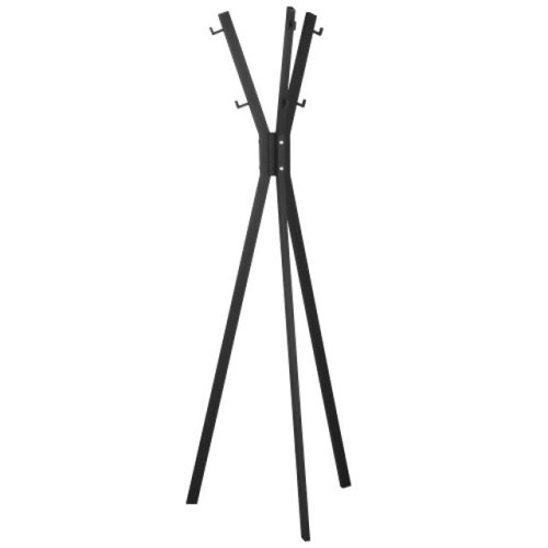 вешалка напольная ЛОФТ 650х500х1800мм черный металл