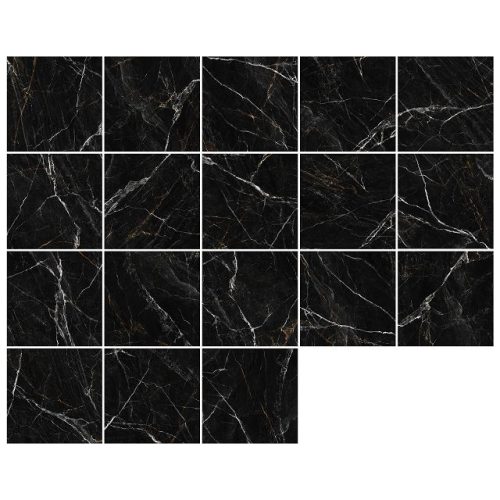 керамогранит NEW TREND Design Stone Marquina 20х20 матовый