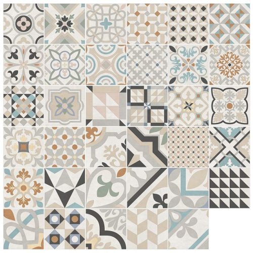 керамогранит NEW TREND Design Mix 3 20х20 матовый