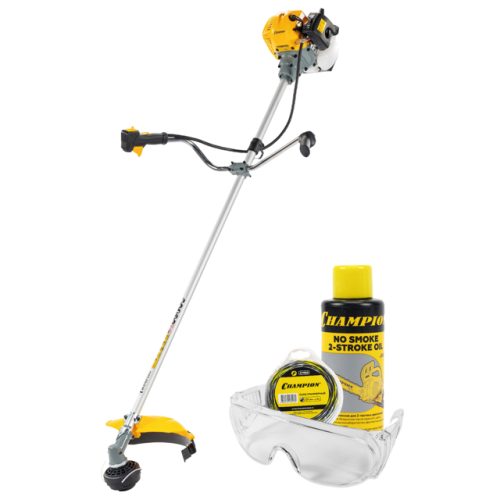 триммер бензиновый CHAMPION Т444S-2 + подарок (корд, защитные очки, масло)