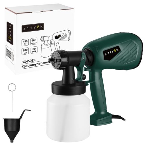 краскопульт ZITREK SG450ZK 450Вт 0,8л 0,6л/мин