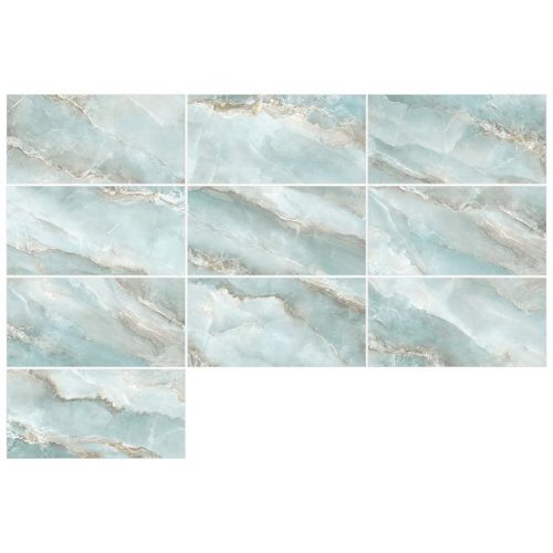 керамогранит LCM Blumarin Lagoon 60х120 полированный зеленый