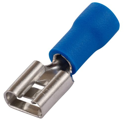 разъем DUWI РпИп 2-5-0,8 плоский мама 10 шт синий