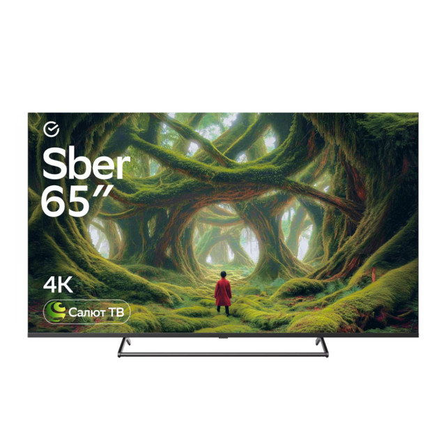 телевизор SBER SDX-65U4125 65" 4K Smart TV черный