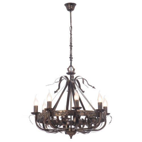 люстра подвесная VITALUCE Майт E14 8х60Вт металл