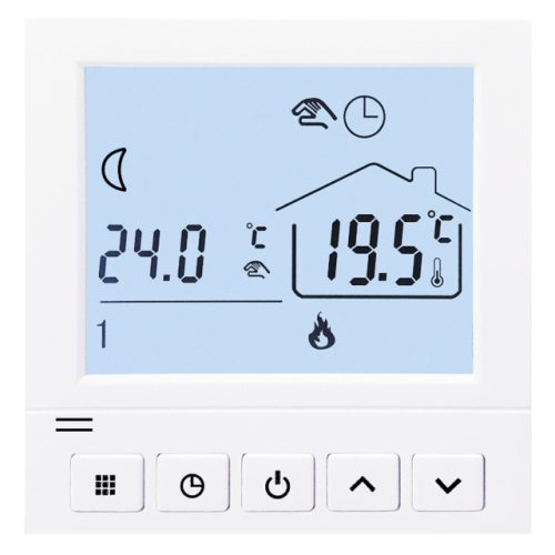 терморегулятор электронный ONEKEYELECTRO с датчиком ТР-510 белый