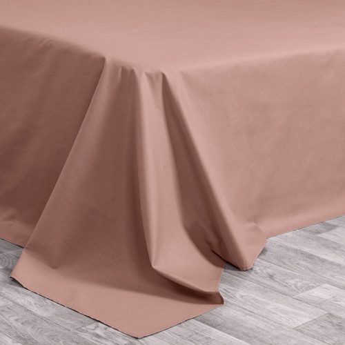 простыня Эльф 180х215см сатин розовая, арт.104/1-Розовый рассвет