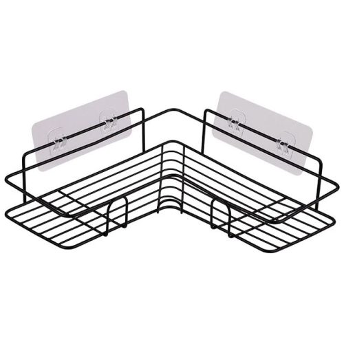 полка подвесная угловая РЫЖИЙ КОТ Graphite металл графит