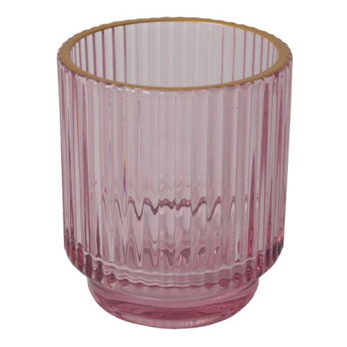 подсвечник MAXIJOY Amethyst 7,5х7,5х8см стекло