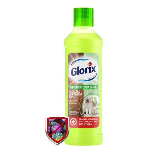средство для пола  ГЛОРИКС  Цветущая яблоня и ландыш универсальное 1л