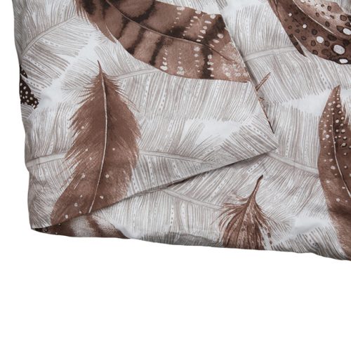 пододеяльник Эльф 180х215см бязь коричневый, арт.106М-Мадина