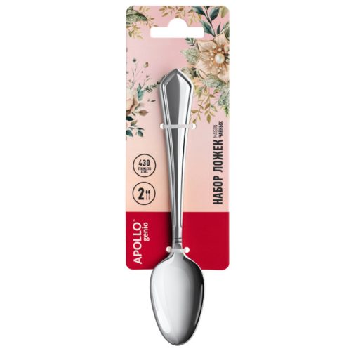 набор ложек чайных APOLLO genio Maison 2шт нерж.сталь