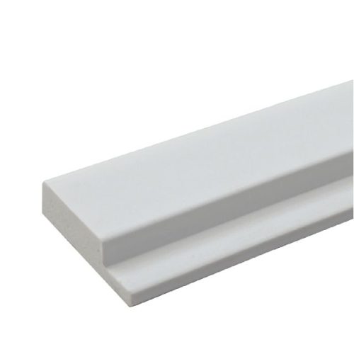 профиль 3D rail east окантовочный универсальный белый 2700х25х11мм