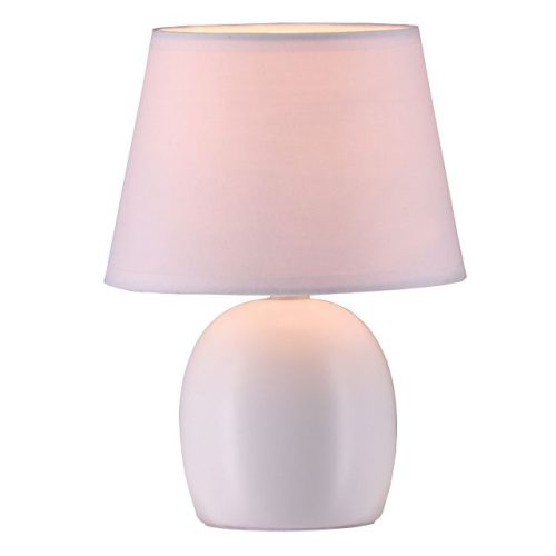 лампа настольная UNIEL Декор Е14 40Вт керамика белый