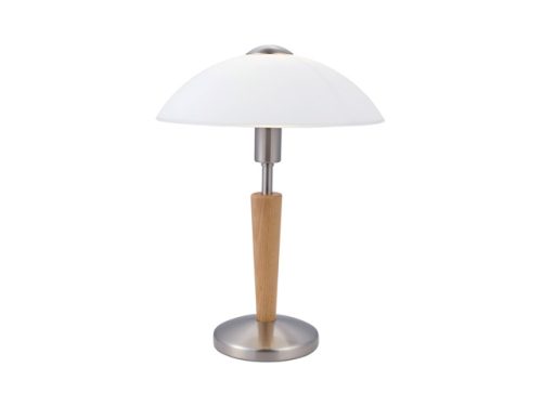 лампа настольная EGLO Соло 1 1х60Вт E14 бронза/стекло