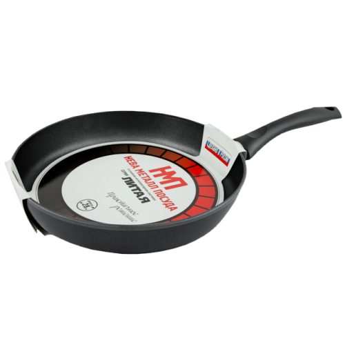 сковорода НМП Литая Оригинальная 28см антипр.покр. литой алюм. б/кр.