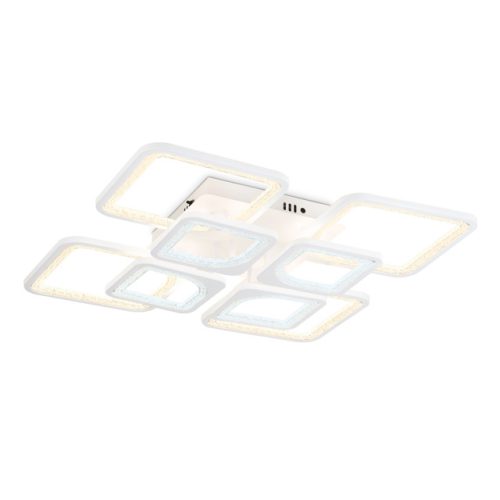 люстра потолочная AMBRELLA LIGHT Акрилика LED 150Вт 6400К 11250Лм ПДУ белый