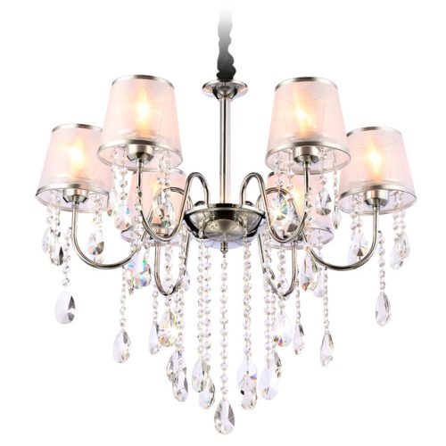 люстра подвесная AMBRELLA LIGHT Традиционный E14х6 40Вт хром/серебро