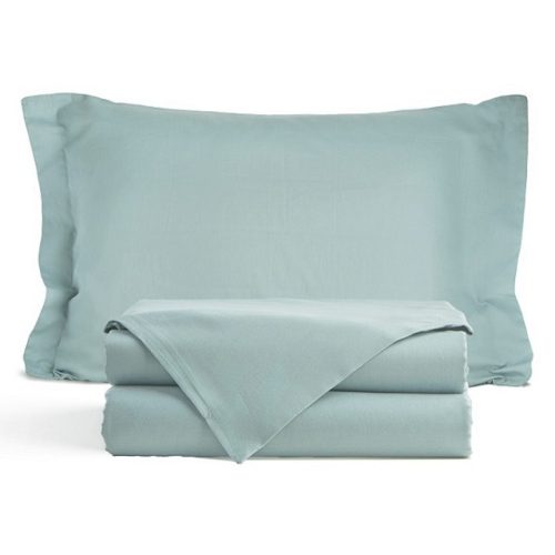 простыня на резинке PICASSA Basic Collection 160х200х30см сатин серо-зеленая, арт.ПнрB160х200х30сзел